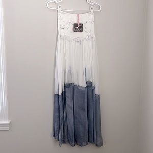 Strapless Dress or Maxi Skirt